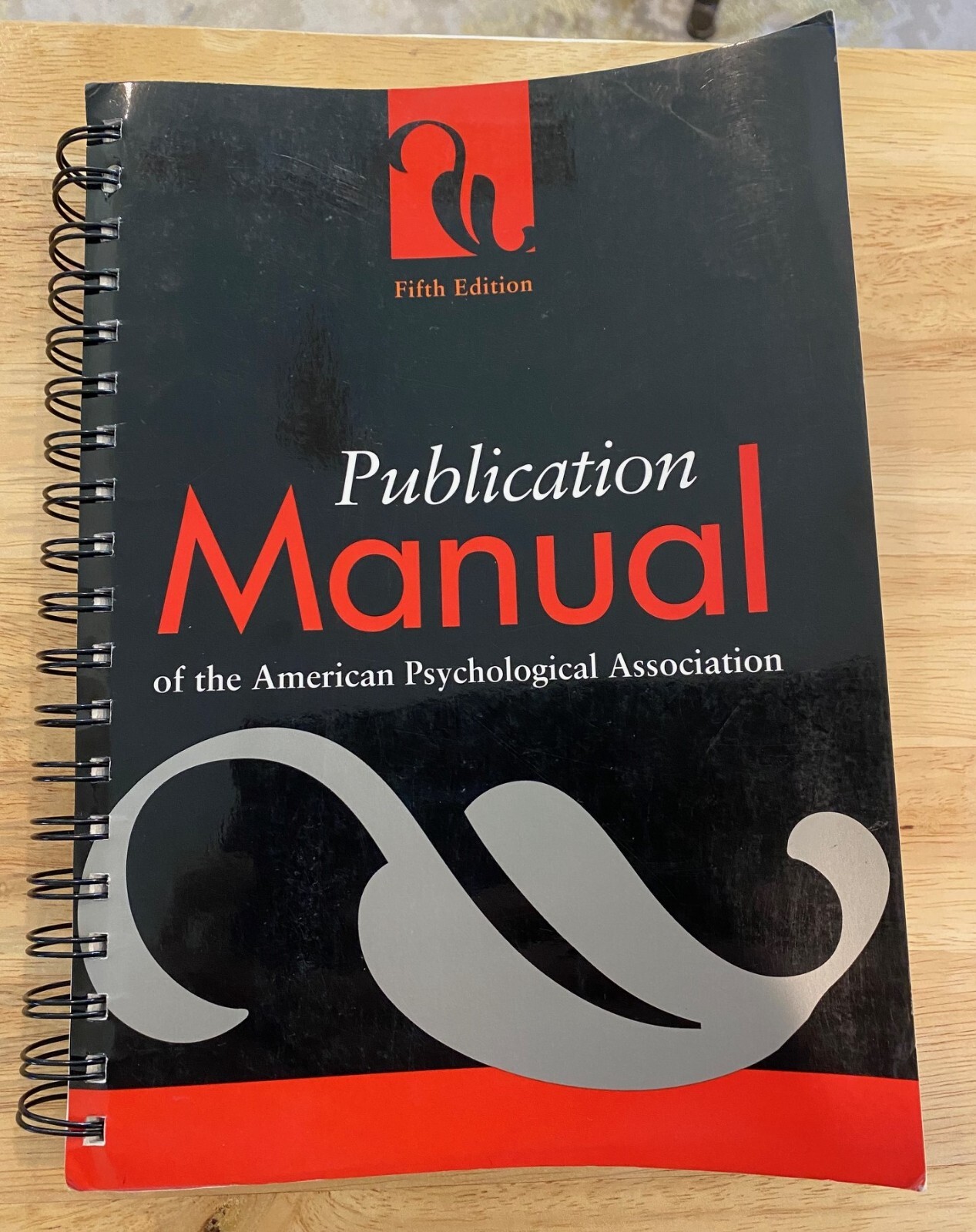 Publication Manual of the American Psychological Association Fifth Edition SOFT