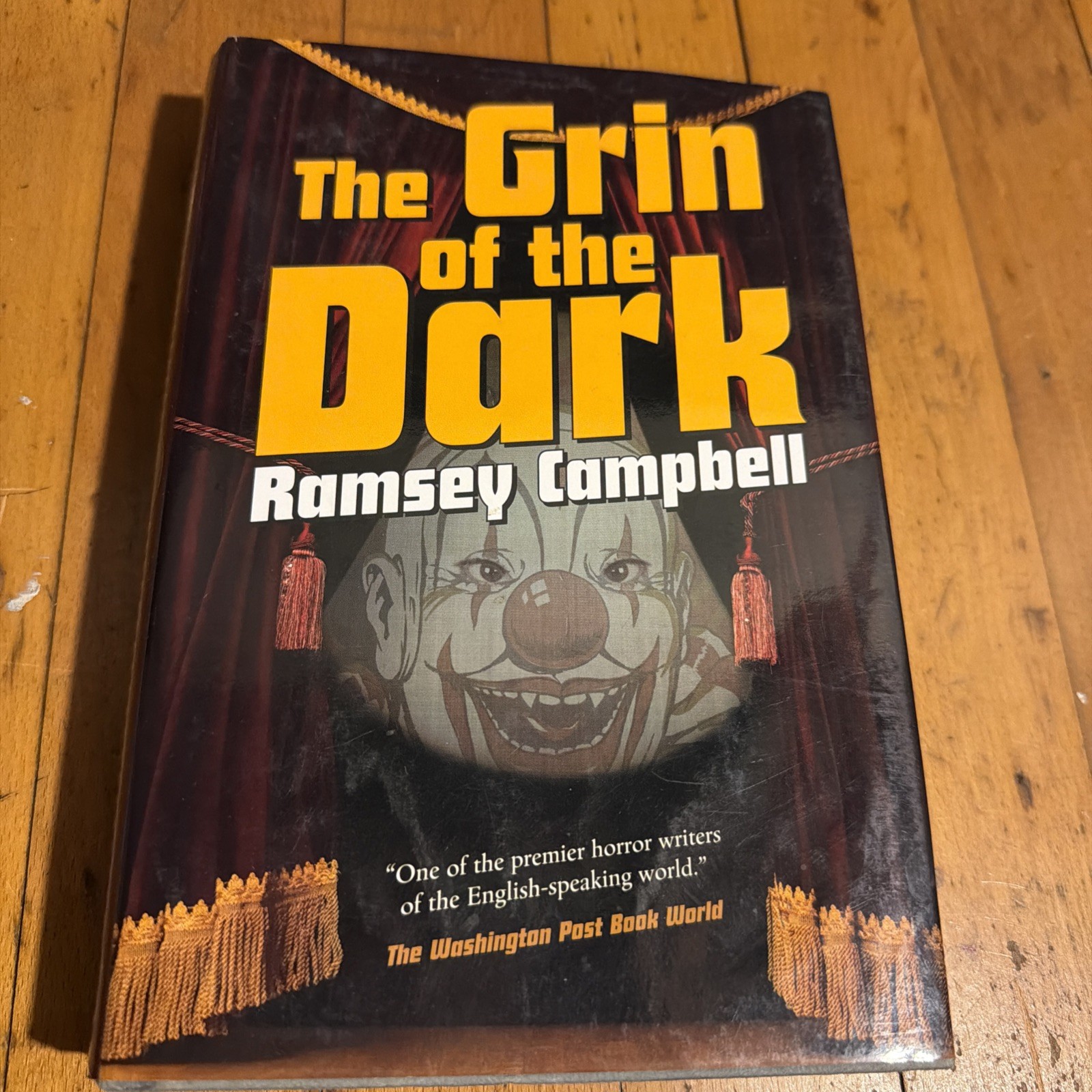Ramsey Campbell Grin of the Dark 2008 Tor HC First Edition First Print DJ Horror