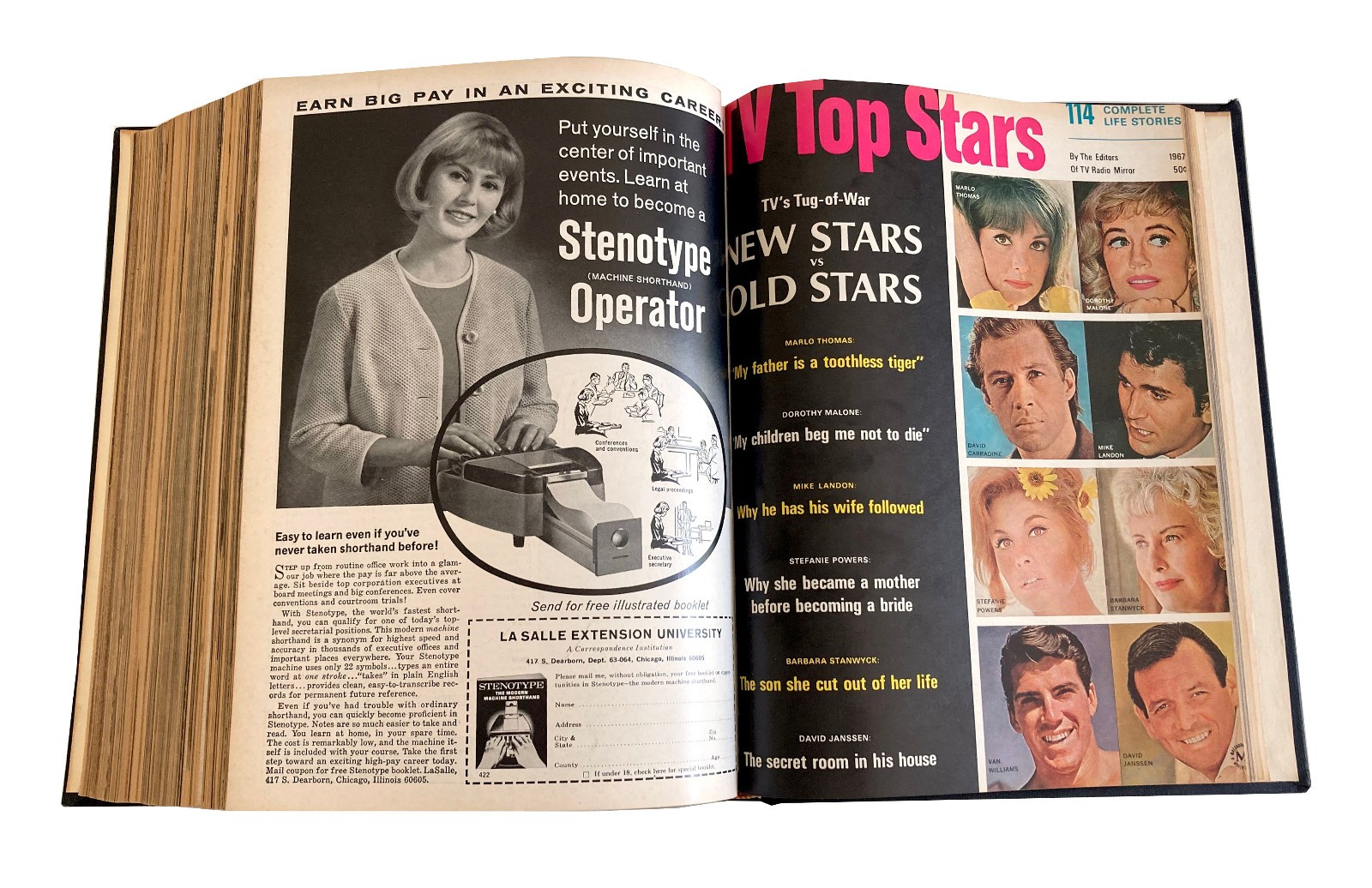 Bound Volume of One-Shot Magazines 1966-1967
