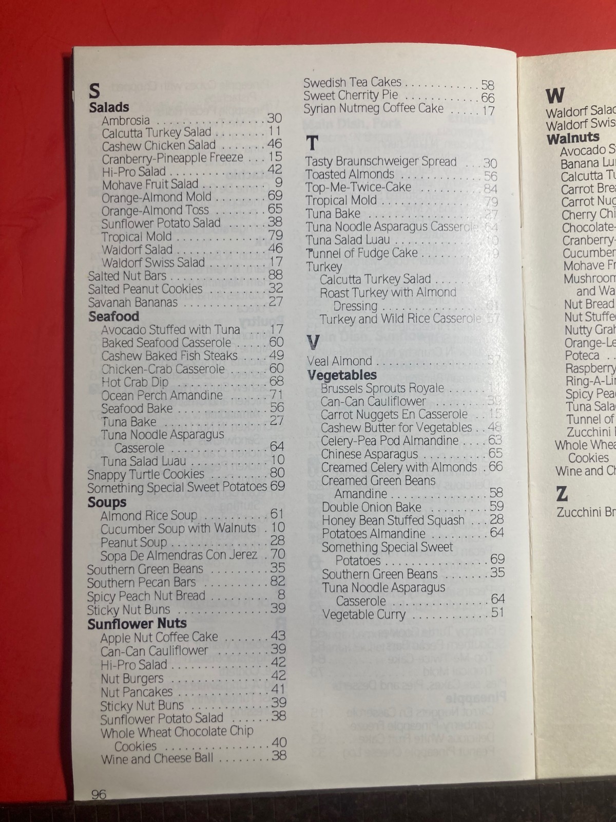 PILLSBURY GOING NUTS COOKING RECIPES COOKBOOK 96 PAGES 1991 CHRISTMAS