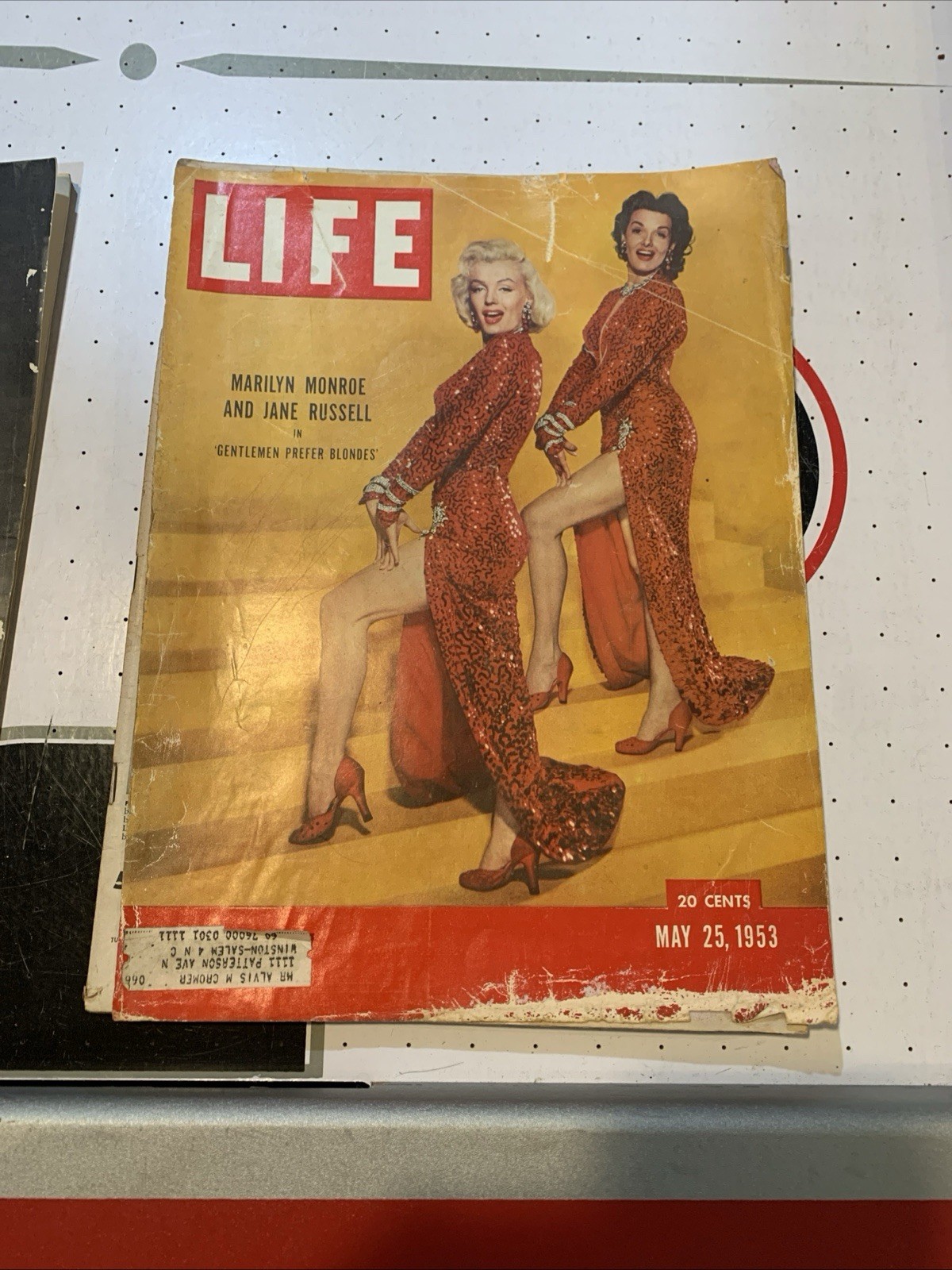 Lot 3 2 Marilyn Monroe Life Magazines Apr 52 & May 53- Flying Saucers+ Dec 1936