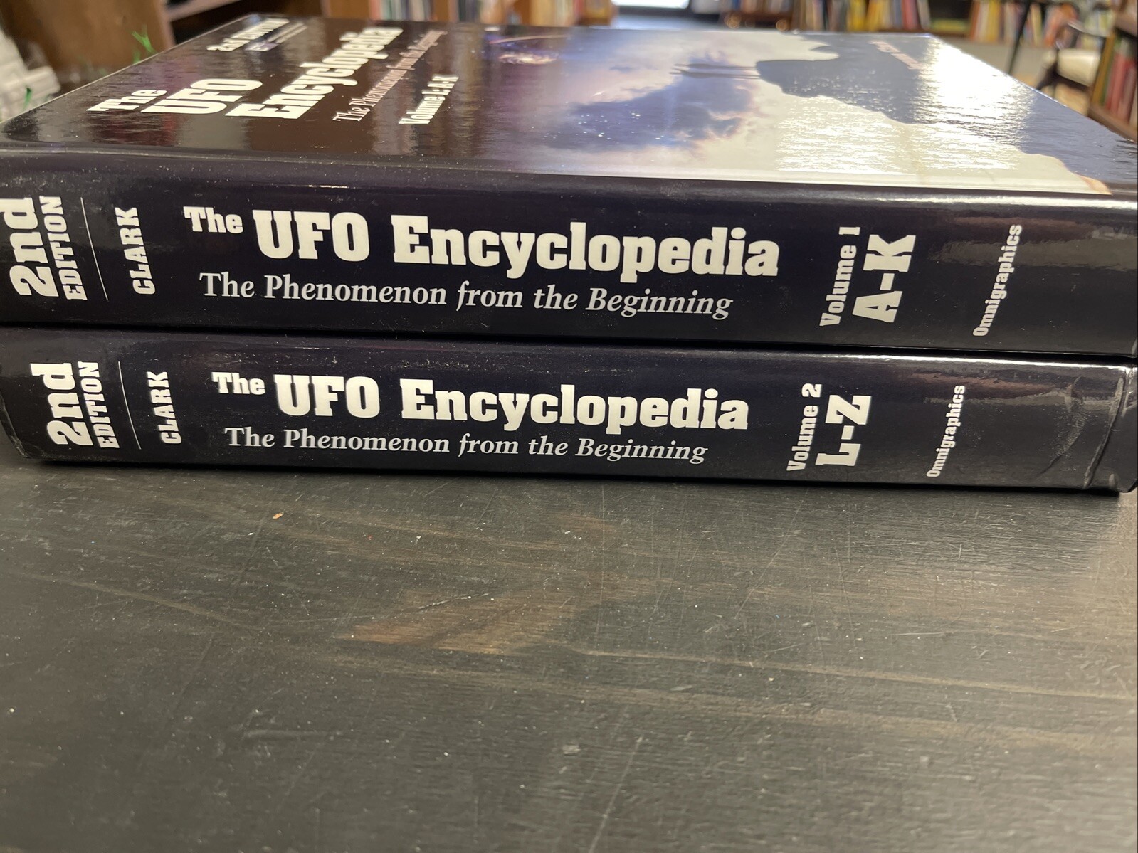 UFO Encyclopedia : The Phenomenon from the Beginning; 2 volume set; Hardcover