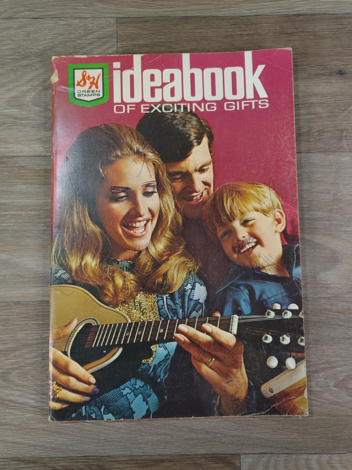 Vintage 1970 S & H Green Stamps Ideabook Exciting Gifts Catalog Book