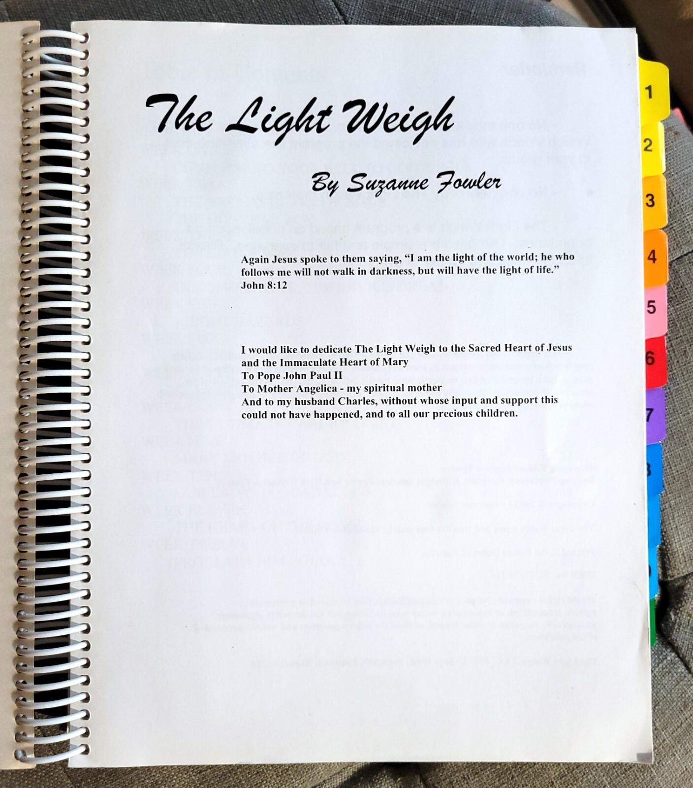 Suzanne Fower THE LIGHT WEIGH Workbook 2005