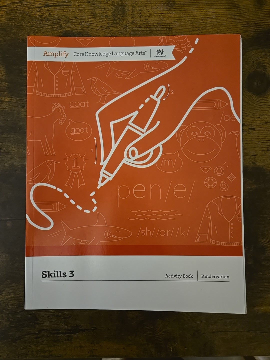 Amplify Core Knowledge Language Arts Skills 3 Activity Book Grade K -NEW-