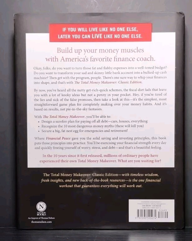 The Total Money Makeover by Dave Ramsey (Hardcover, 2013) Financial Fitness