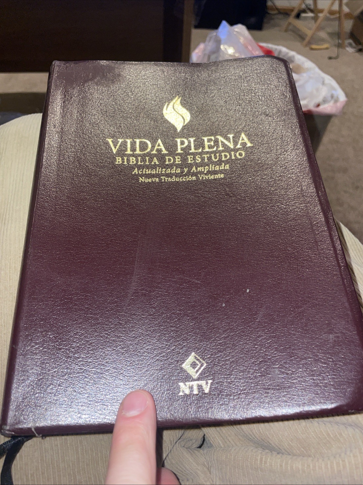 2023 Vida Plena Bibla De Estudio NTV Leather Life Publishers