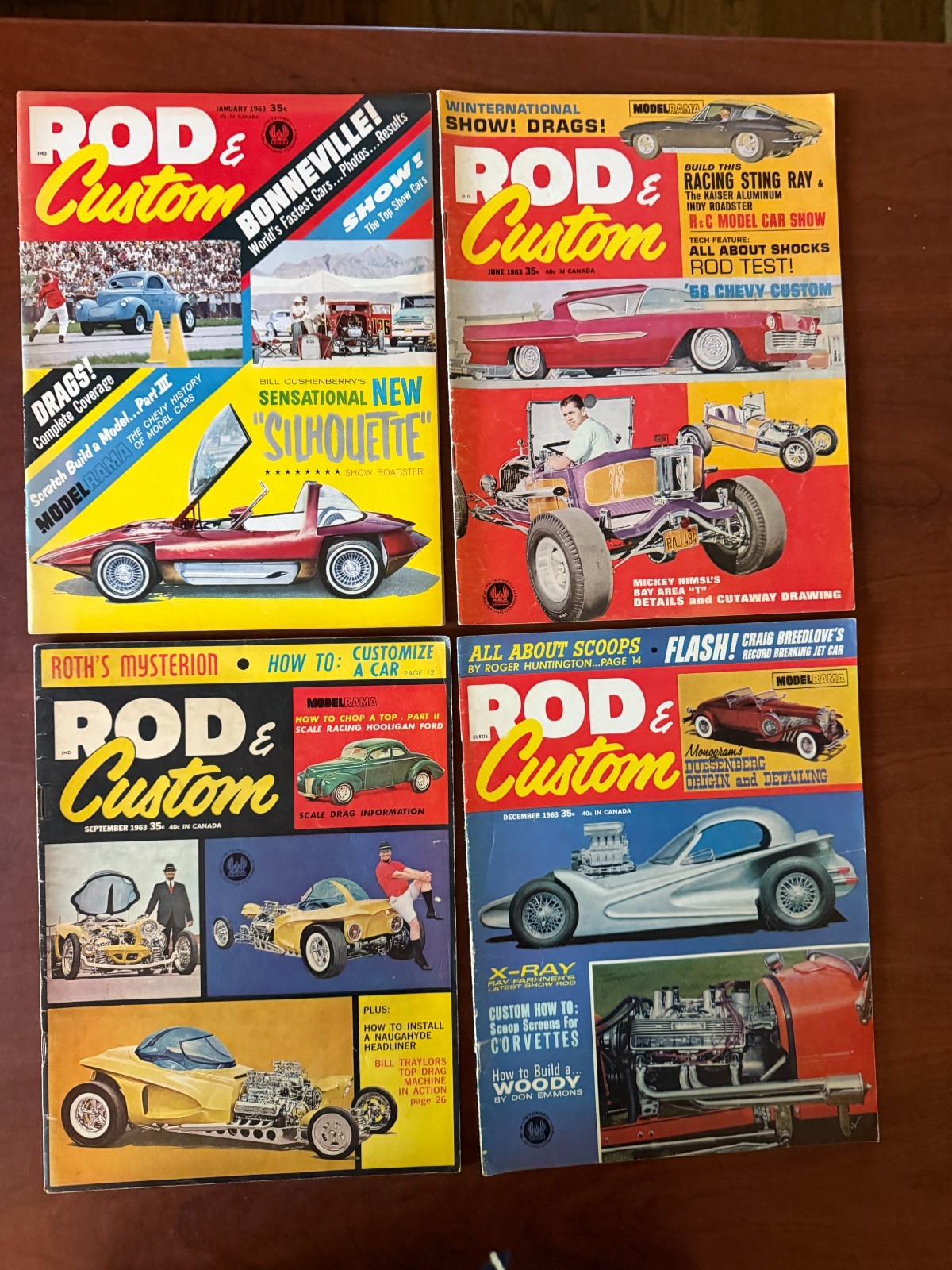 ROD & CUSTOM Magazine – 1953-1965 – Your Choice of Month/Year – $1.00/ea