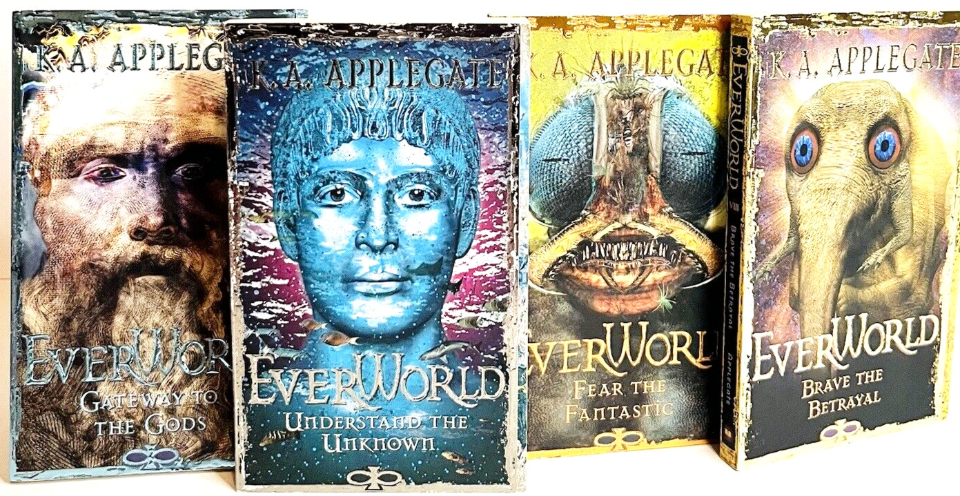 Underworld Understand the Unkown Mix Lot of 4 Books Children by K. A. Applegate