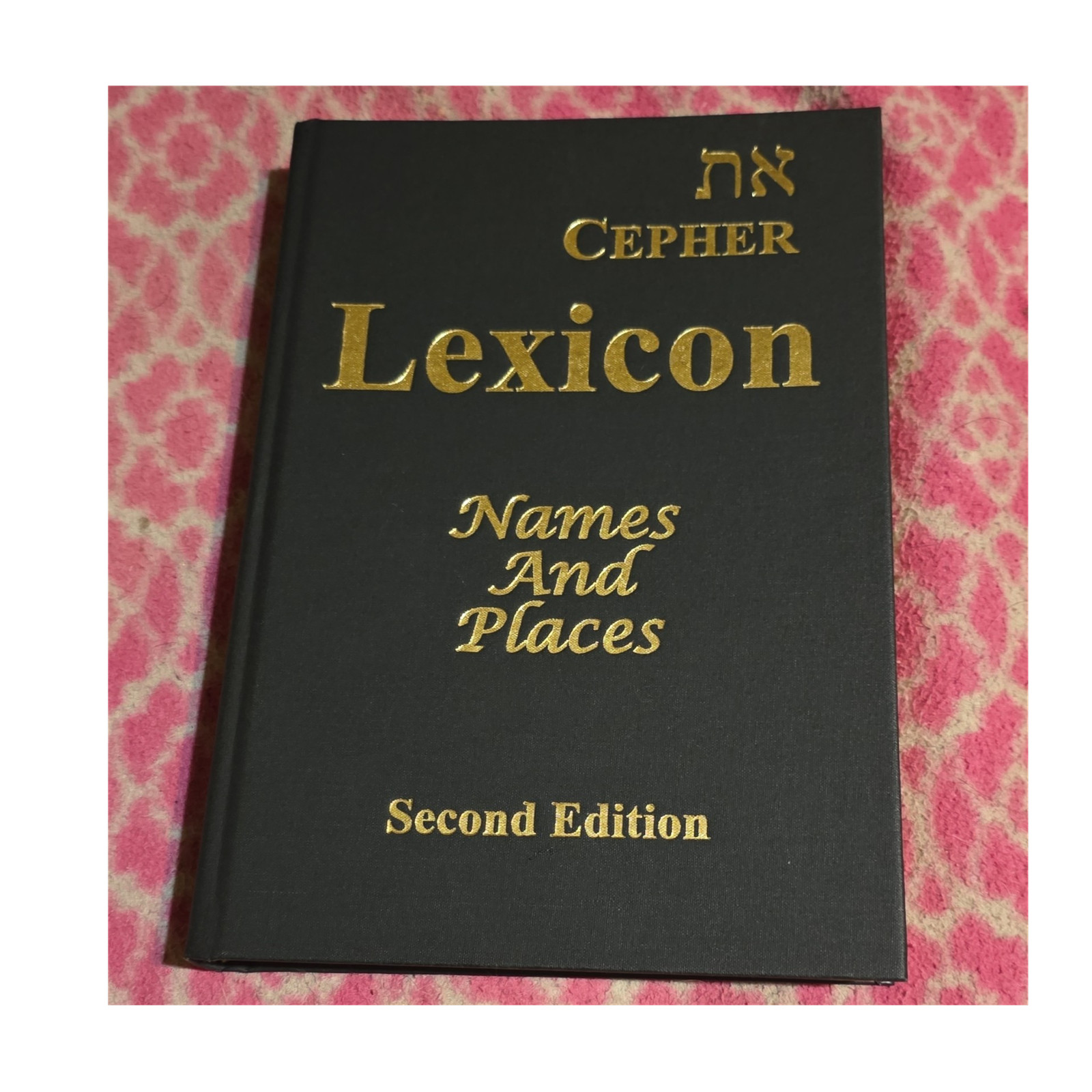 Cepher Lexicon Names And Places 2nd Ed by Stephen Pidgeon, Hardcover make offer