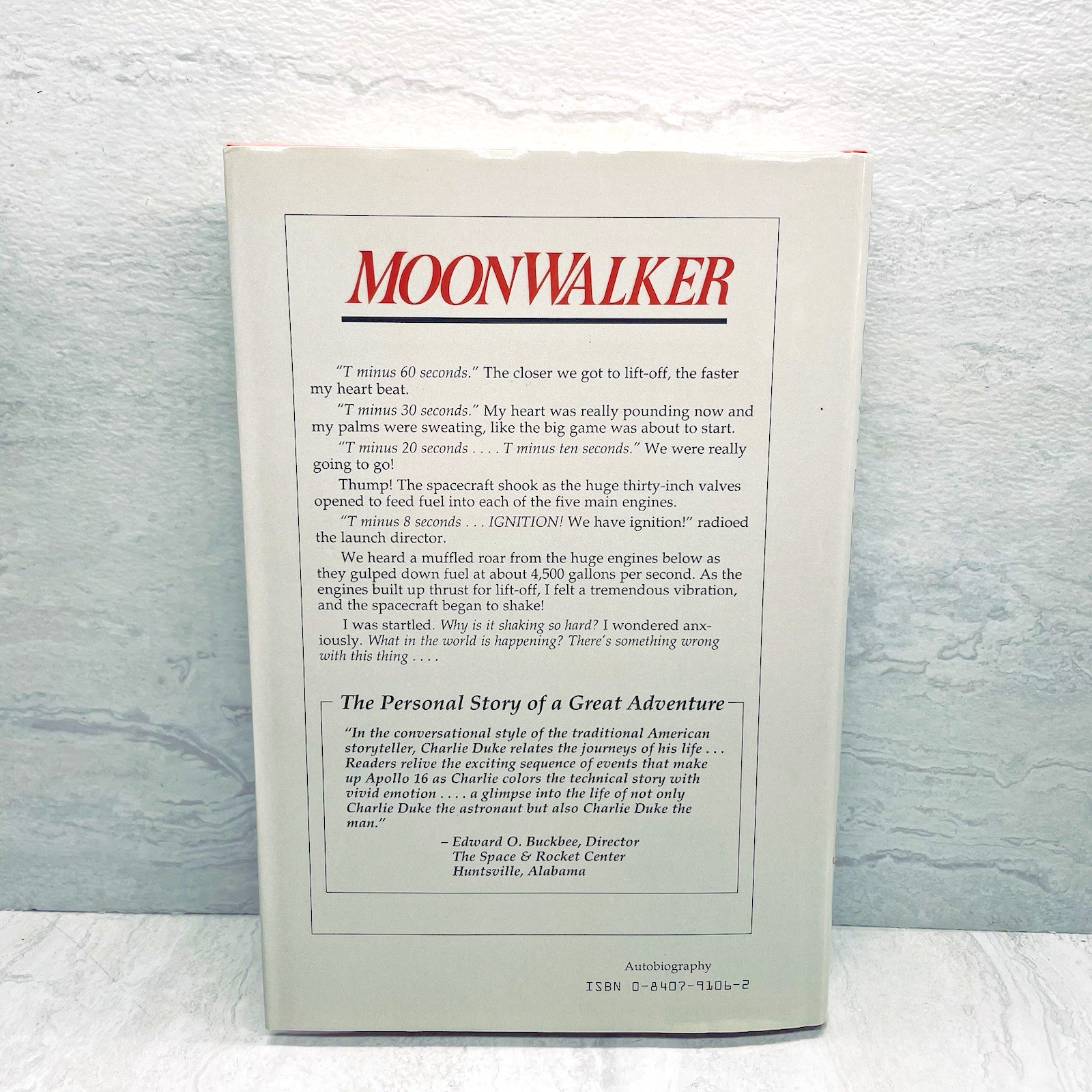 Moonwalker Signed BOTH Charlie & Dotty Duke – Astronaut Apollo 16 Moon Walker HC