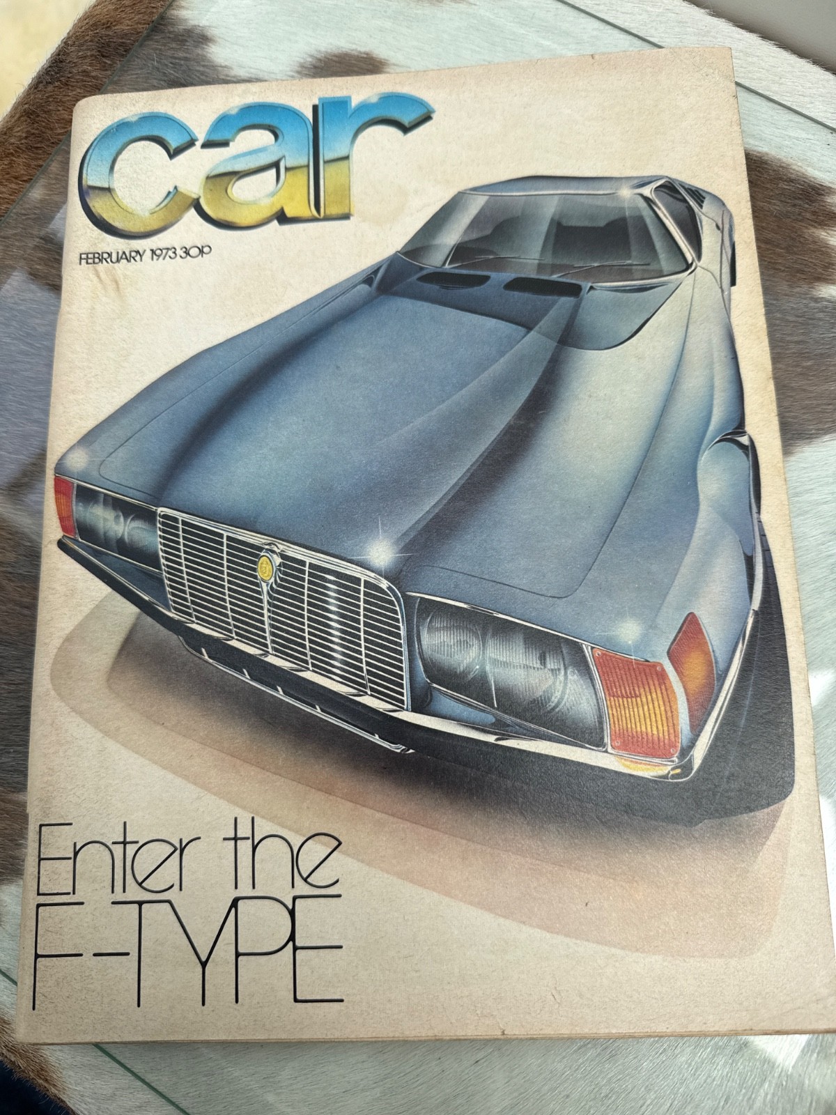 CAR Magazine February 1973, Ford Granada, Lancia Stratos, Datsun 180SSS, RX3