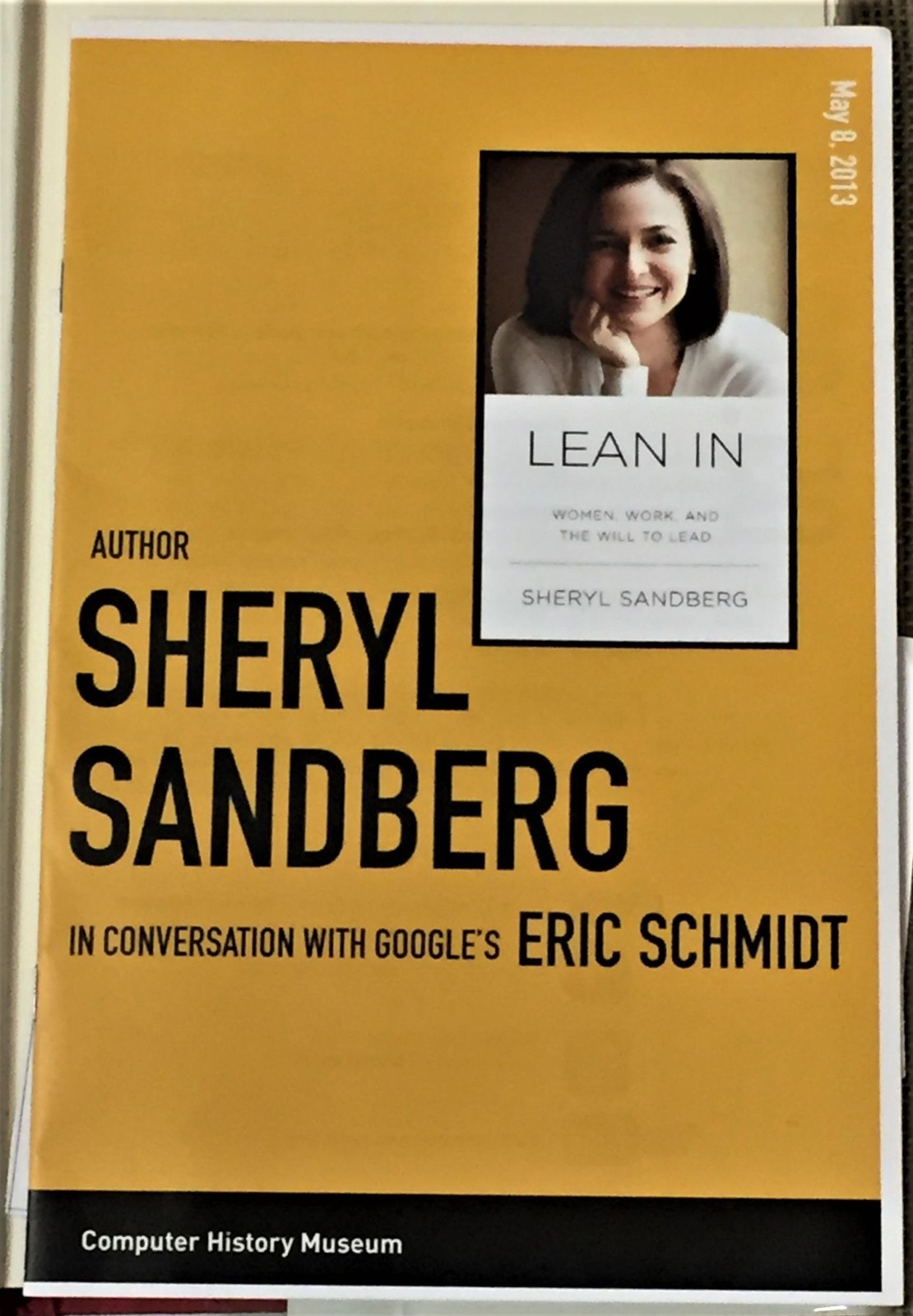 Sheryl Sandberg / LEAN IN Signed 1st Edition 2013
