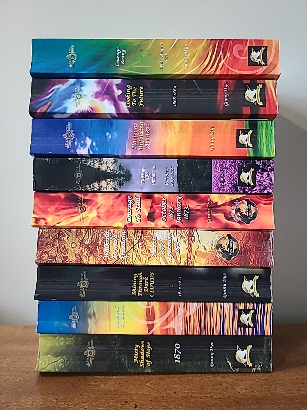 Lot of 9 The Bregdan Chronicles Softcovers by Ginny Dye 2017-2023