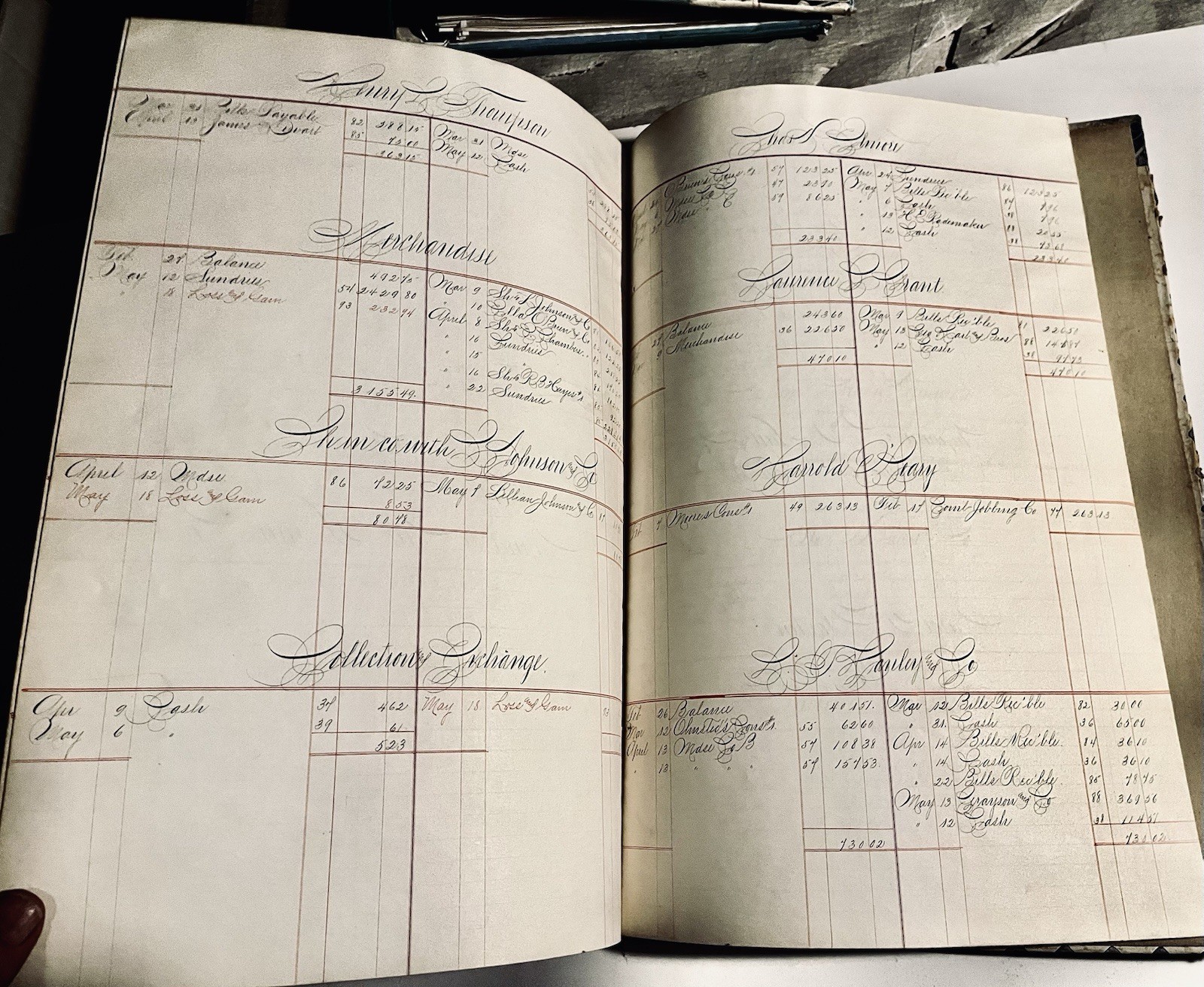 Polytechnic High School 1899 Book – Keeping Fine Calligraphy 39 pages