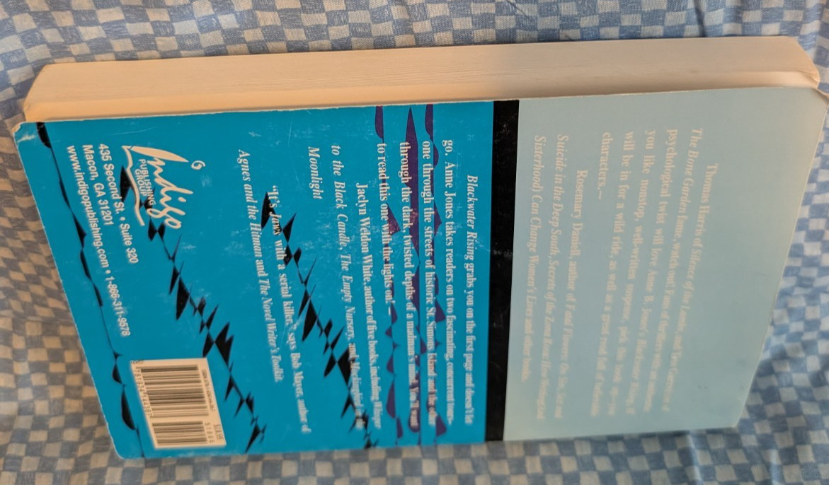 SIGNED by author! Blackwater Rising Anne B Jones paperback 2008 GEORGIA novel