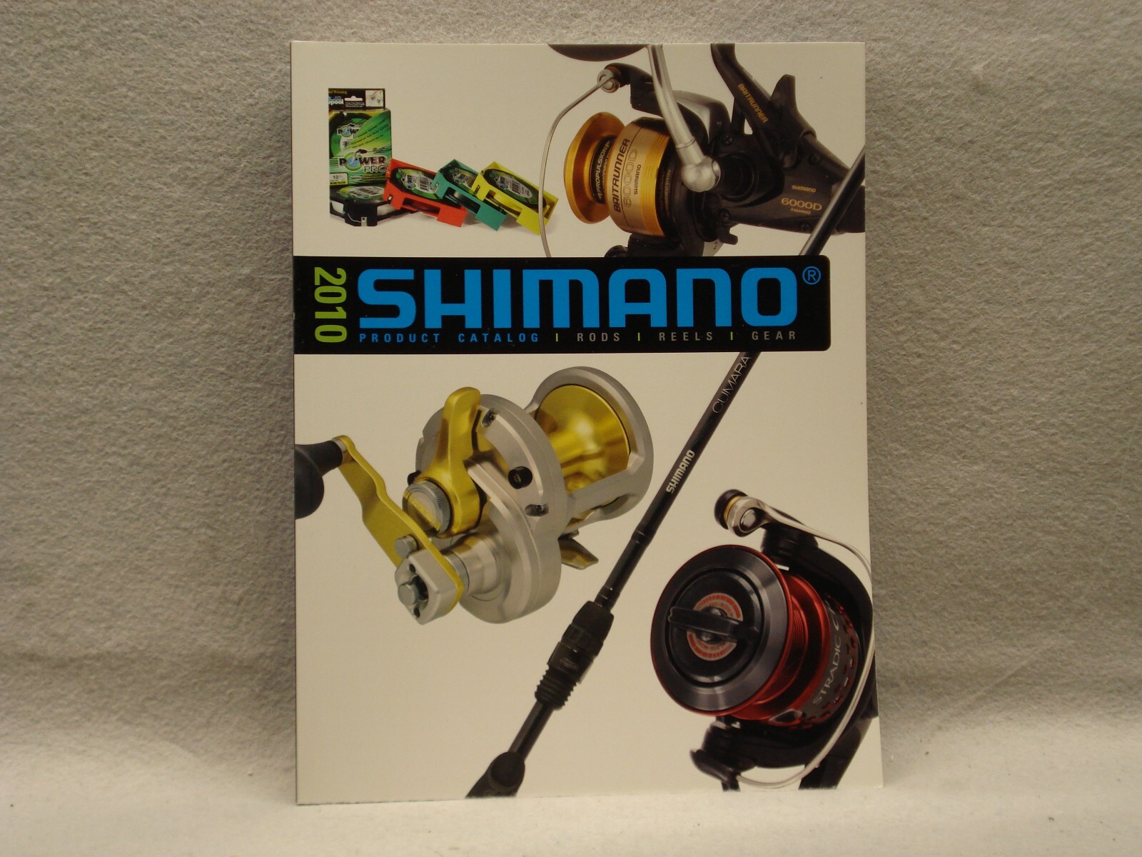 Shimano 2010 Tackle Catalog 264 color pages Rods, Reels & Gear