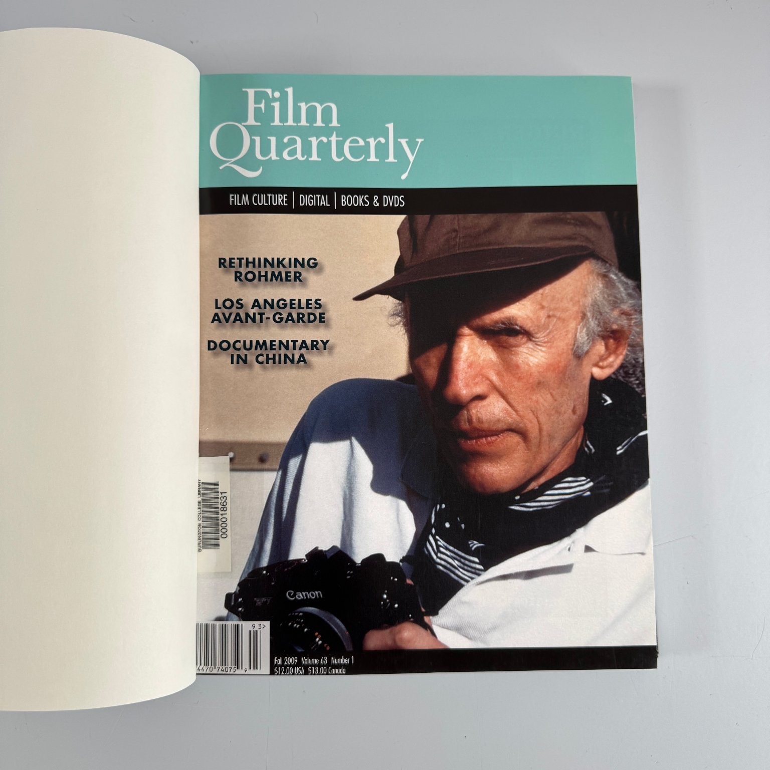 Film Quarterly Magazine Lot 2009-2010 Volumes 62 63 Film Culture