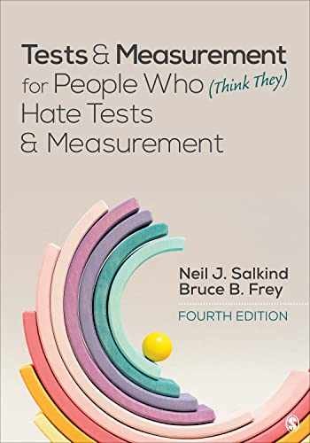 Tests & Measurement for People Who – Paperback, by Salkind Neil J.; – Very Good