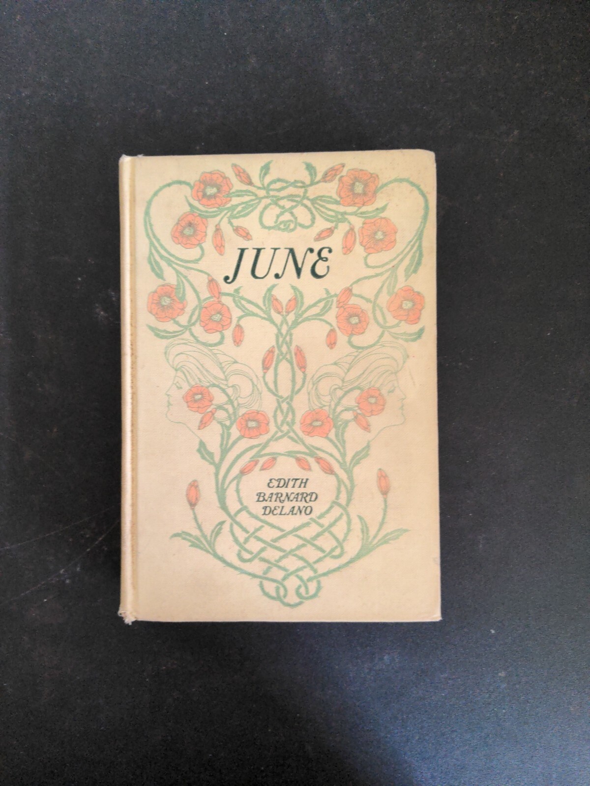 June 1916 By Edith Barnard Delano 1st Ed. HC Houghton Miffin Company