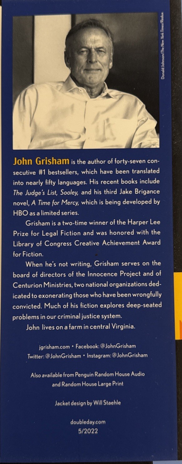 Sparring Partners : Novellas by John Grisham 2022, Hardcover 1st Ed. NEW Perfect
