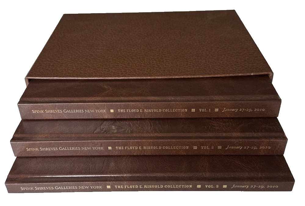 FLOYD RISVOLD AMERICAN EXPANSION&THE JOURNEY WEST SPINK AUCTION 3 VOL. 2010*MINT