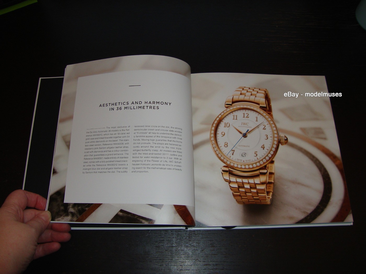 IWC SCHAFFHAUSEN Luxury Watch HARDCOVER CATALOG 2017 2018 – 138 Pages