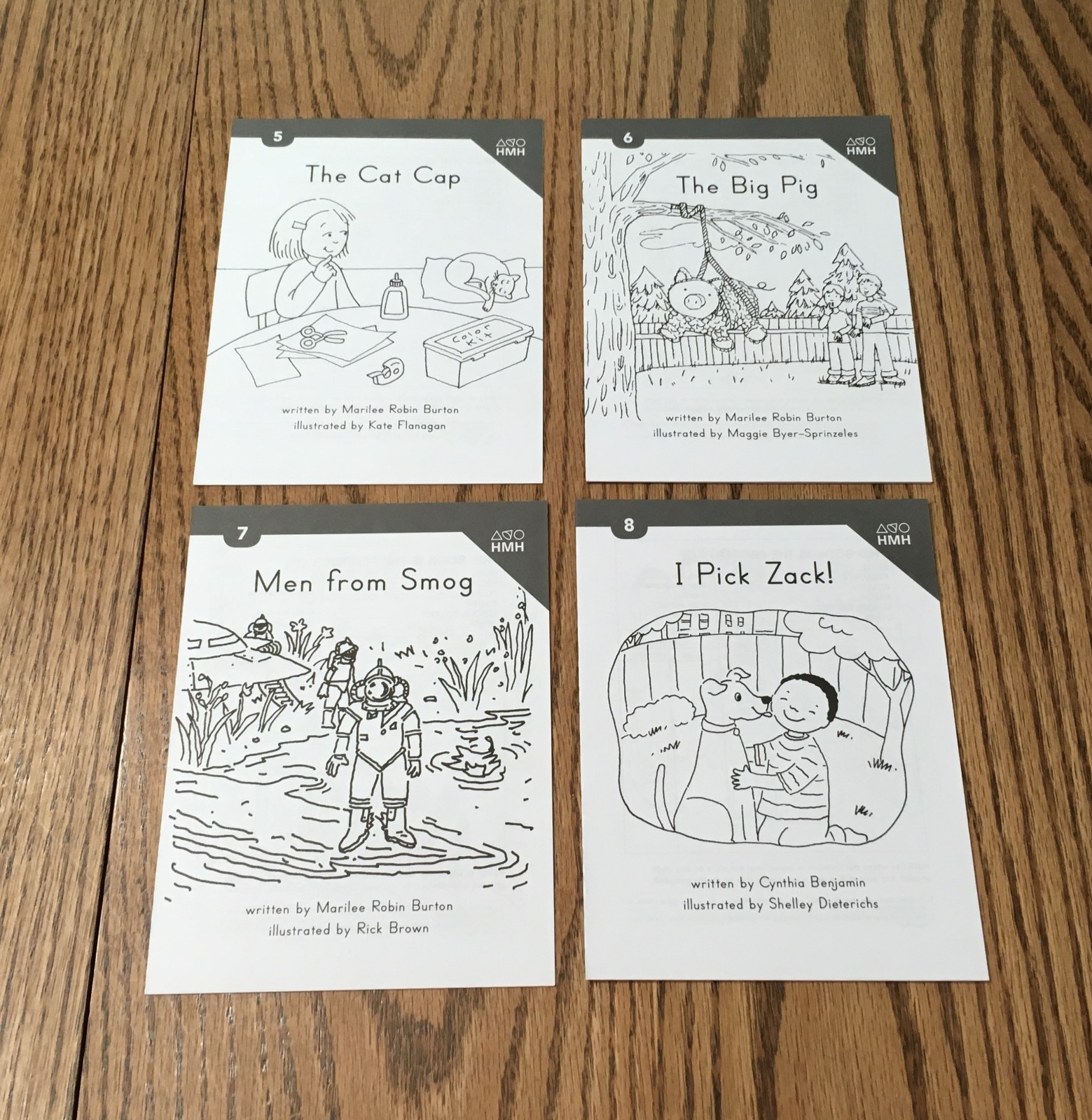 HMH SAXON PHONICS & SPELLING 1ST GRADE DECODABLE TAKE HOME READERS 1 – 52