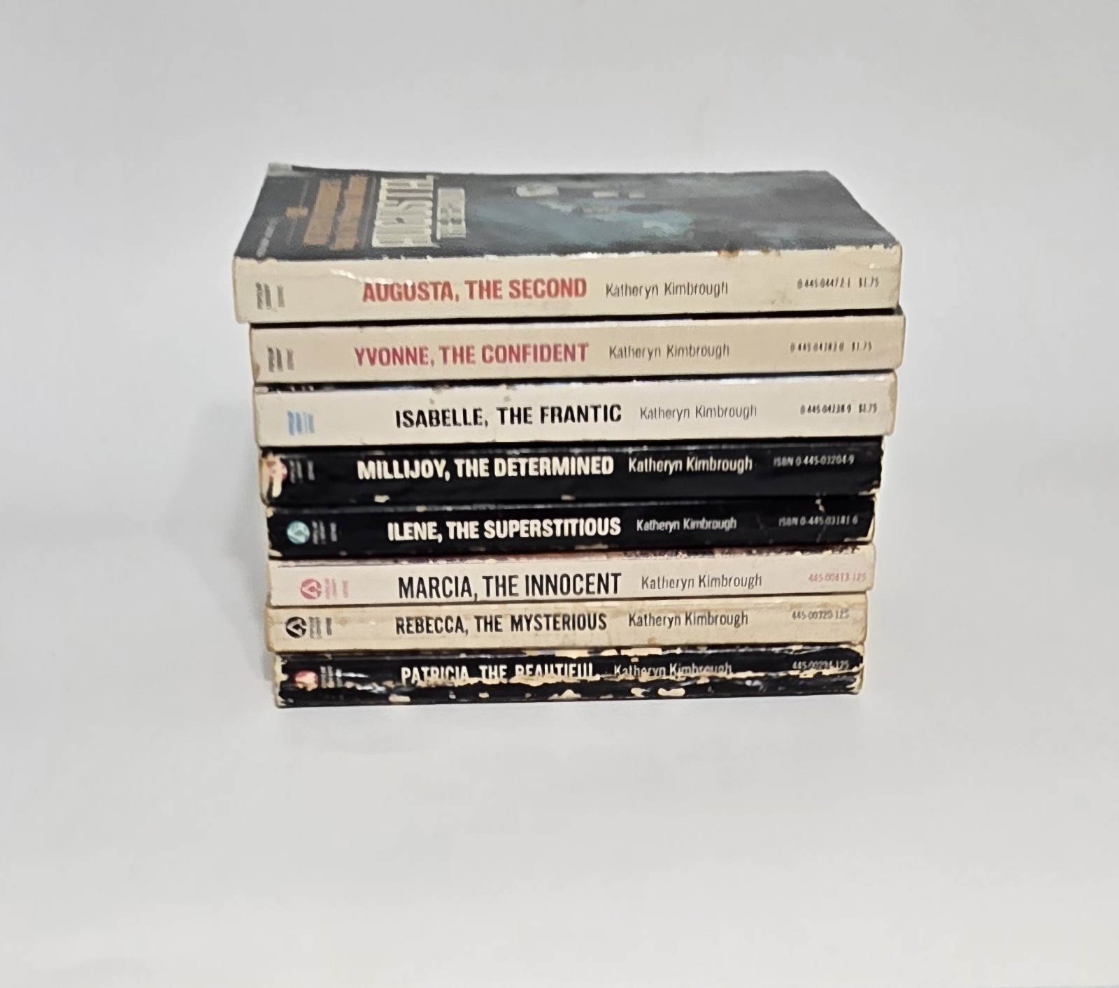8 Book Vintage Gothic Romance Paperback Haunted Houses Witchy Retro Suspense