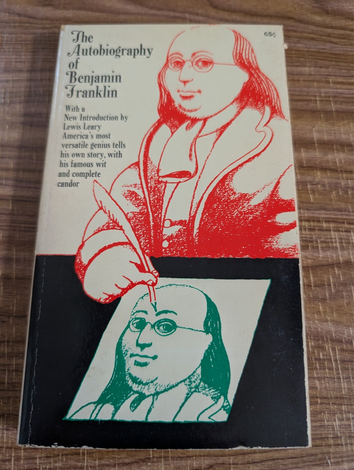 The Autobiography of Benjamin Franklin 1962 Paperback