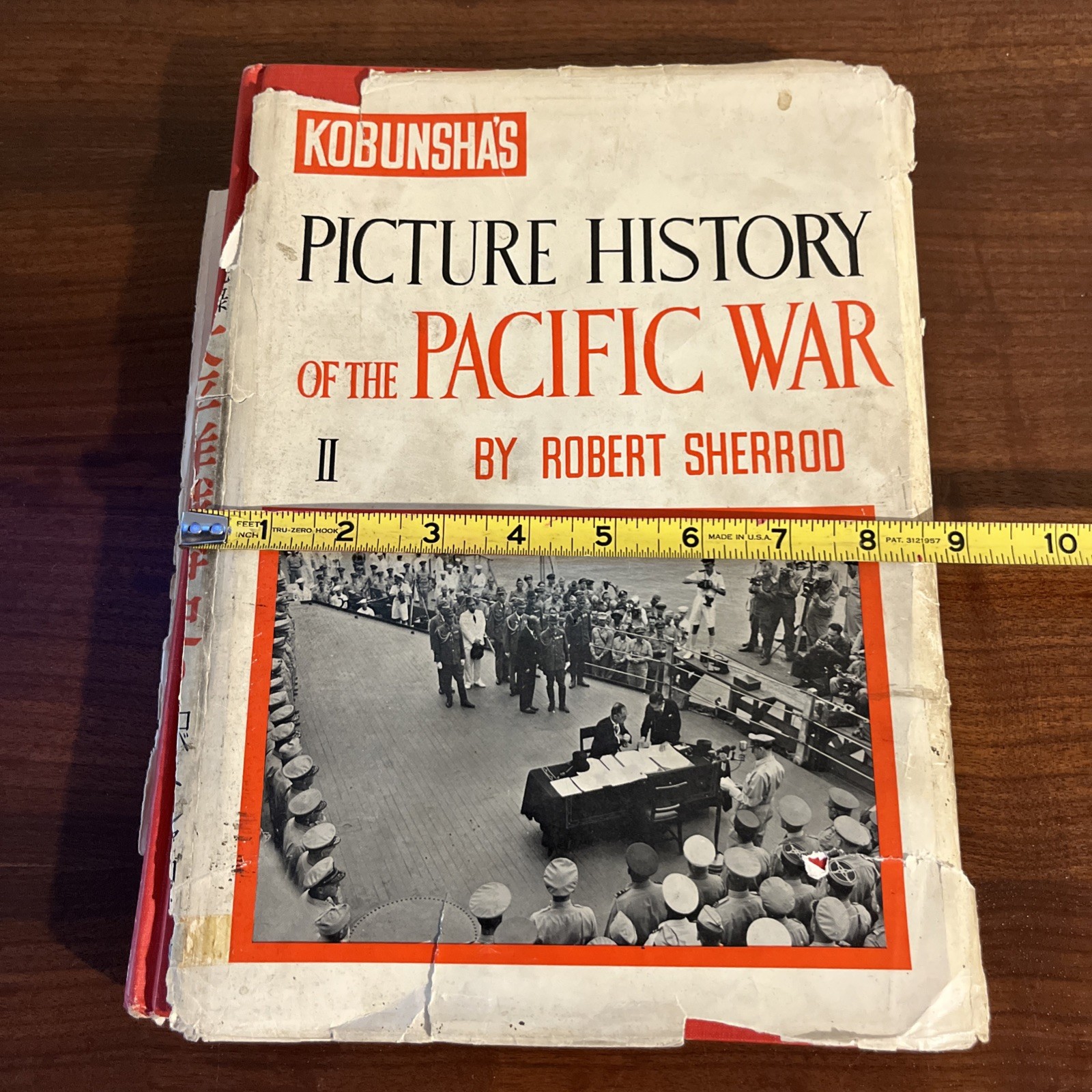 “Kobunsha’s Picture History of the Pacific War” WWII By Robert Sherrod 2 Volumes