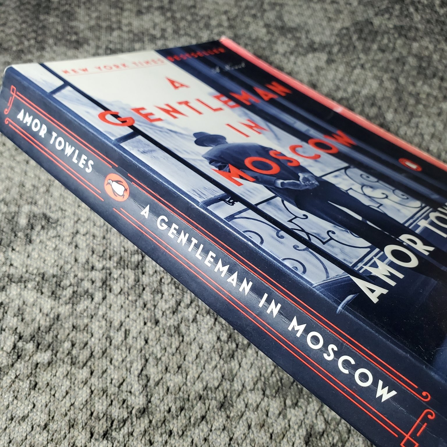 A Gentleman in Moscow Amor Towles 2016 Paperback Historical Fiction Penguin