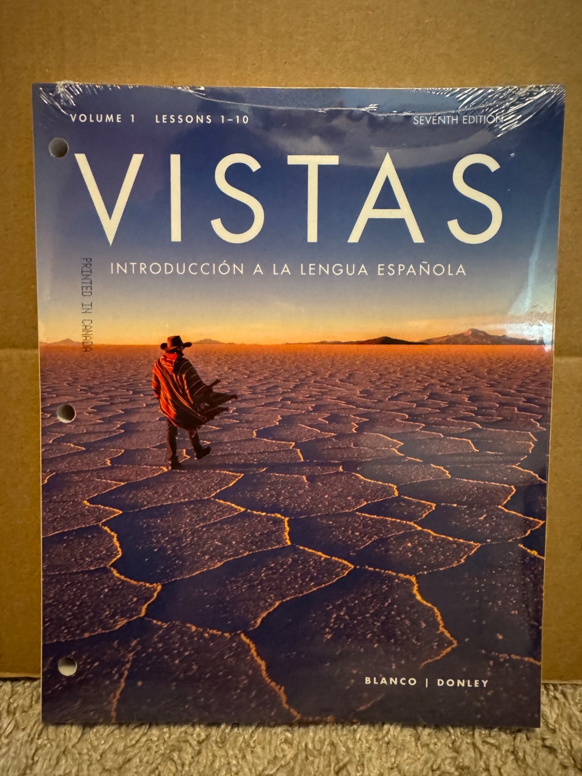 SEALED Vistas Introducción a la Lengua Española 7th Edition Volume 1 | Looseleaf