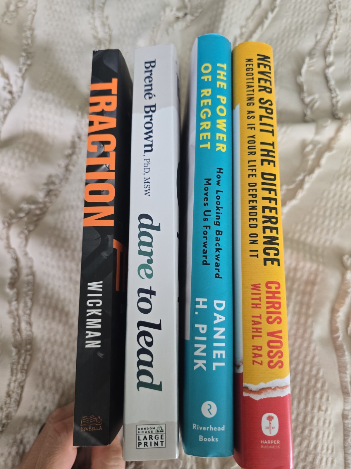 Leadership And Business Books – Traction, Dare To Lead, The Power Of Regret, And