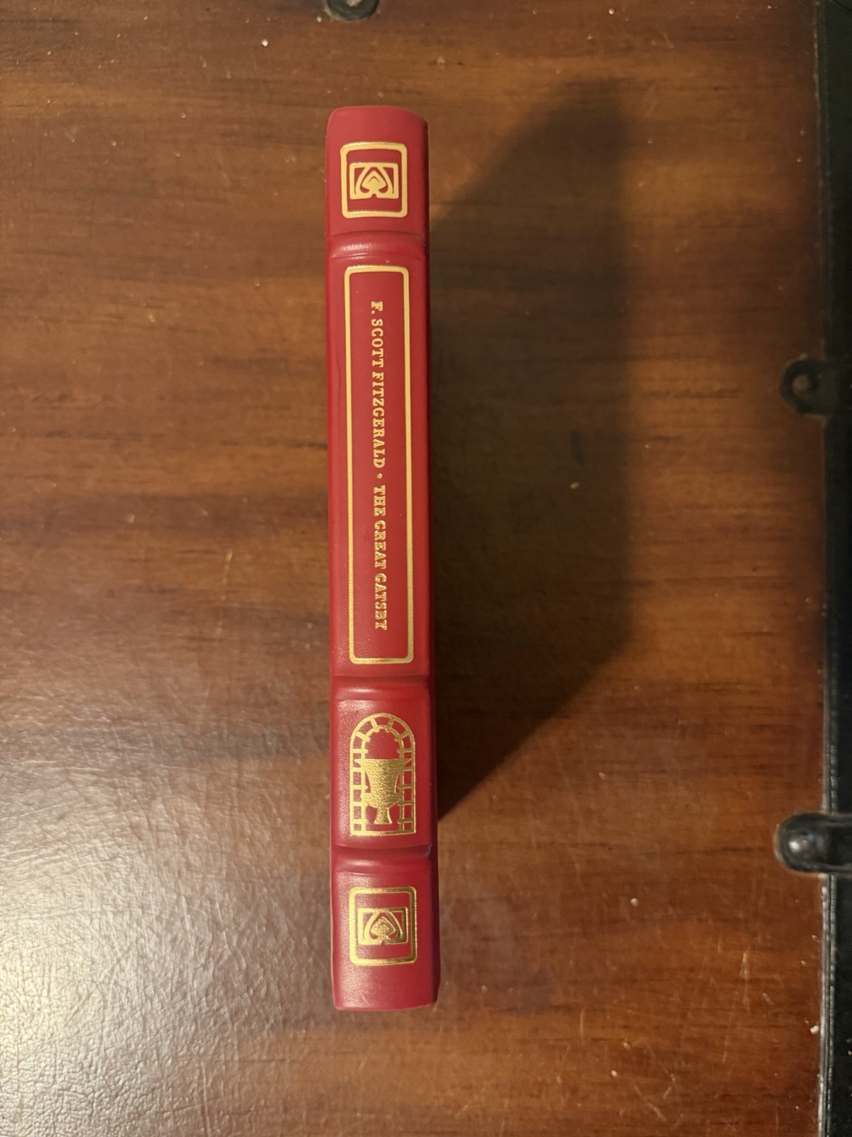 The Great Gatsby by F. Scott Fitzgerald Hardcover Leather Bound Decorative Cover