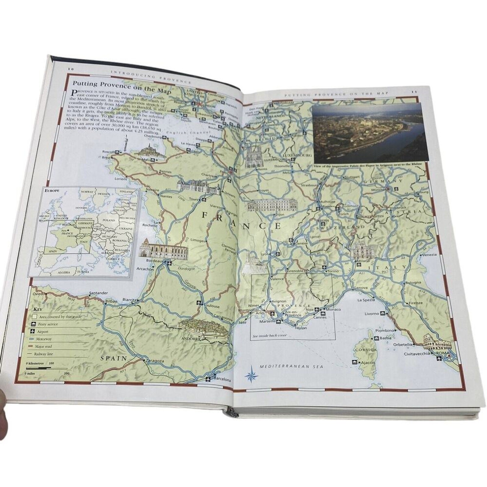 Provence & The Cote D’Azur: DK Travel Guides Revised 2001 Maps Photos 264 Pages