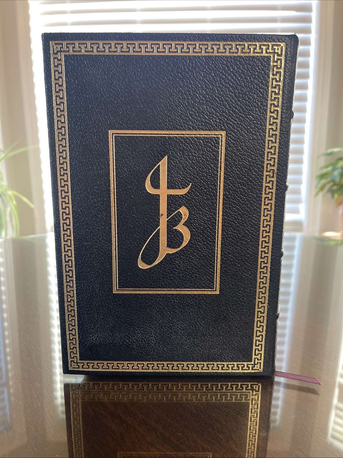 The Jerusalem Bible 1966 French Morocco Leather Doubleday Original 1st Print