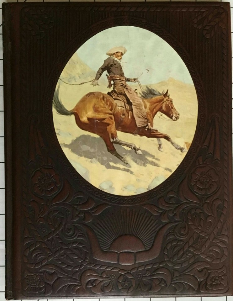 The Old West Time Life Series Leatherette Hardcover Book THE COWBOYS 1973