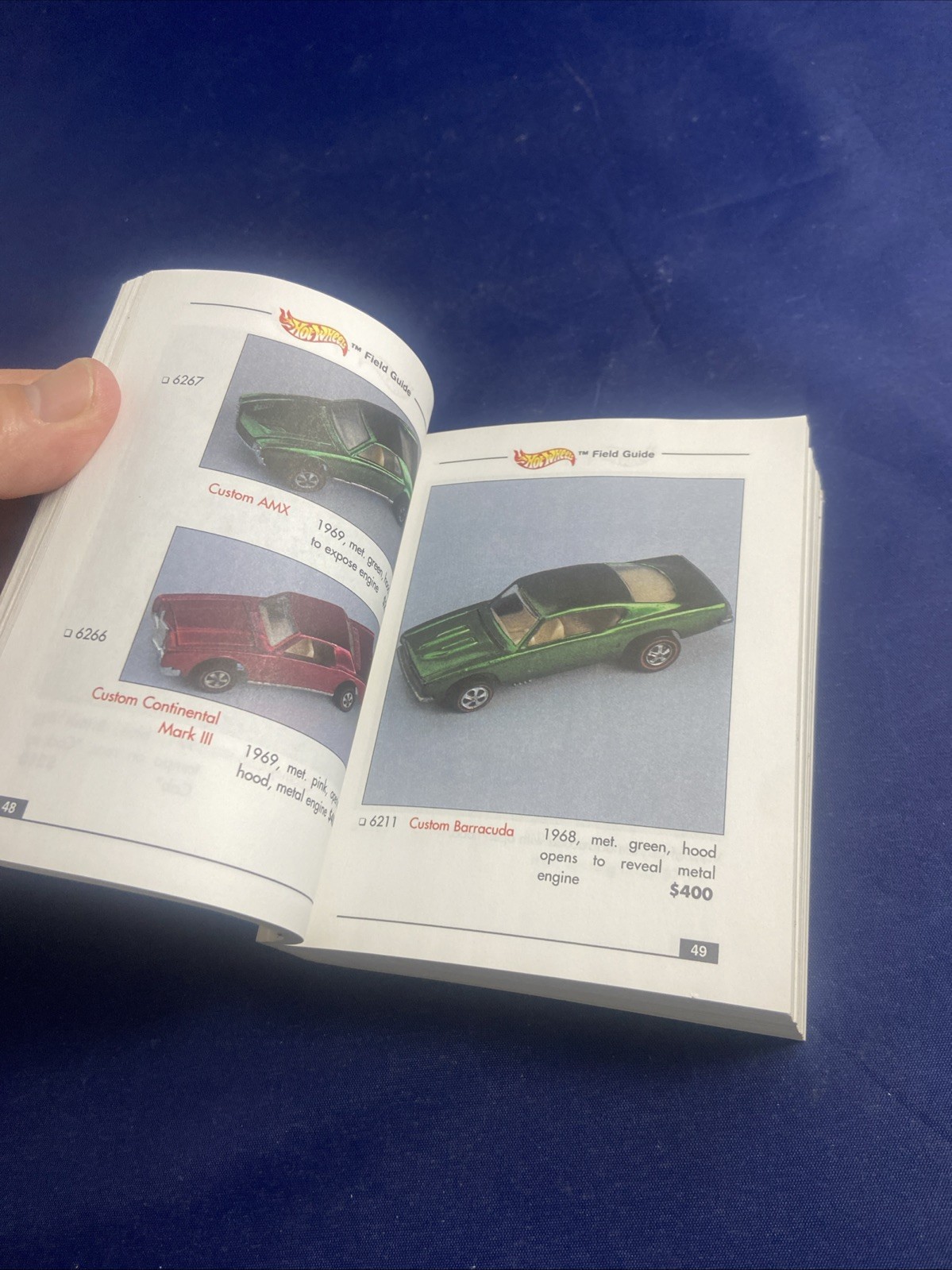 WARMAN’S HOT WHEELS FIELD GUIDE VALUES AND IDENTIFICATION Car Collector Book