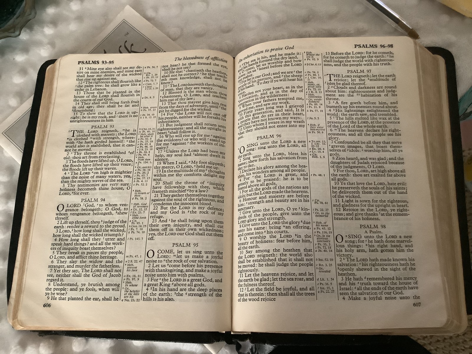 Jasper 16mo Pinseal Kangaroo leather-bound Oxford Bible