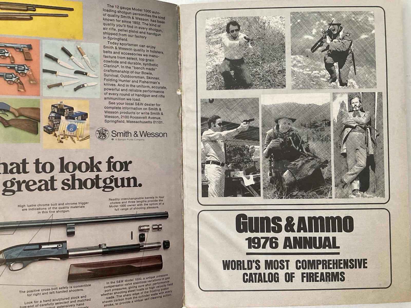 Vintage Guns & Ammo 1976 Annual Bool Special Handgun Issue 336 pages Used