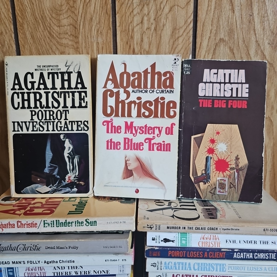 Agatha Christie Build Your Own Lot!! Poirot & Marple Vintage Paperbacks
