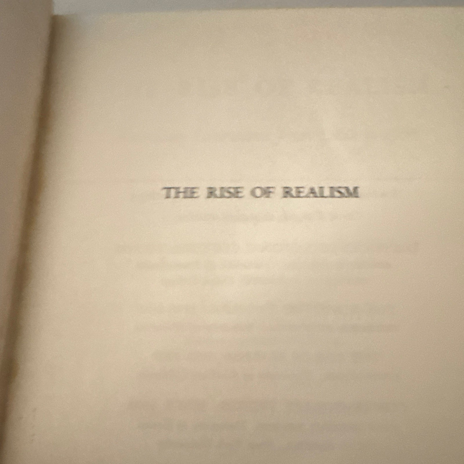Louis Wann The Rise of Realism American Literature 1860-1900 Rev HC 1949