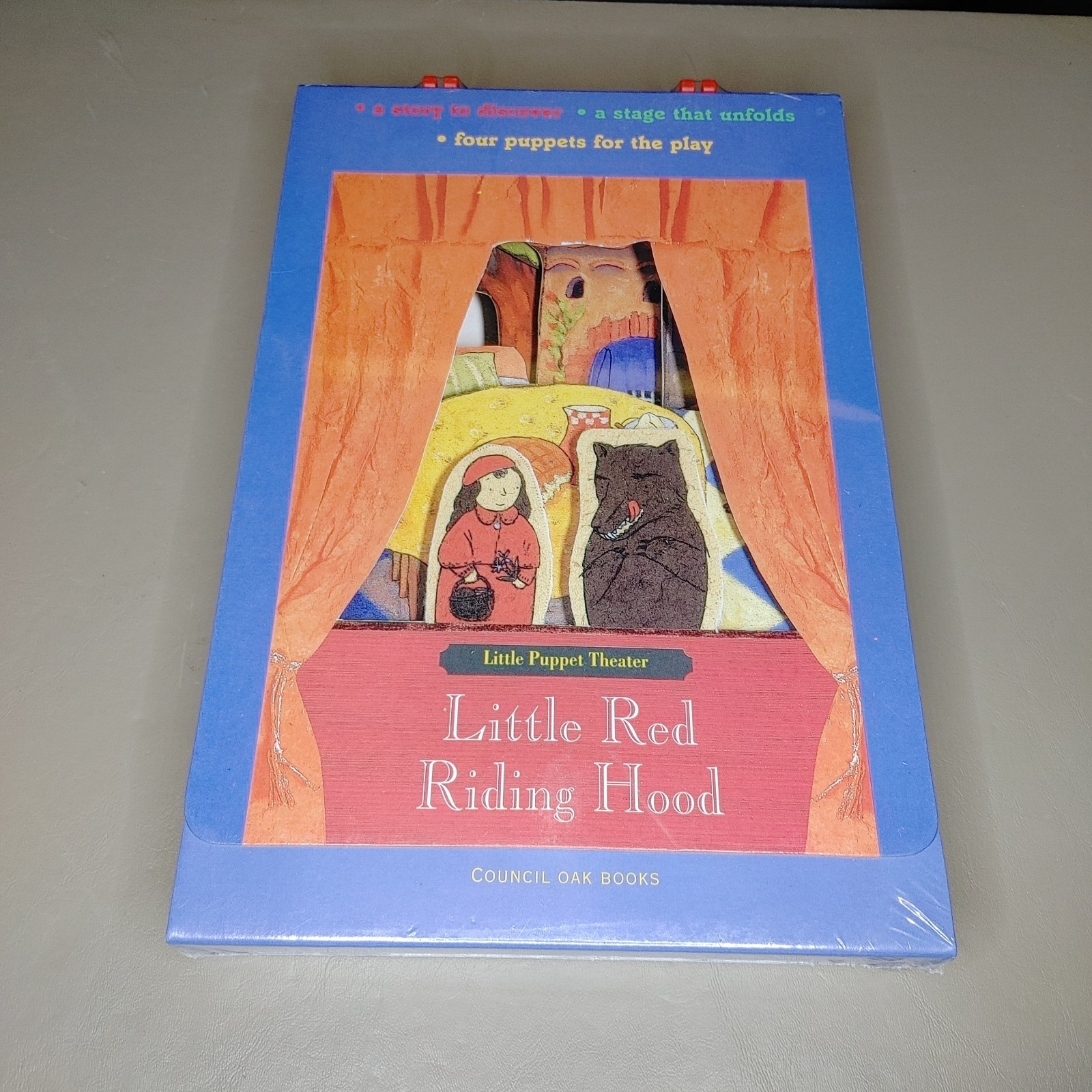 Little Puppet Theater Little Red Riding Hood Council Oak Books Story Puppets