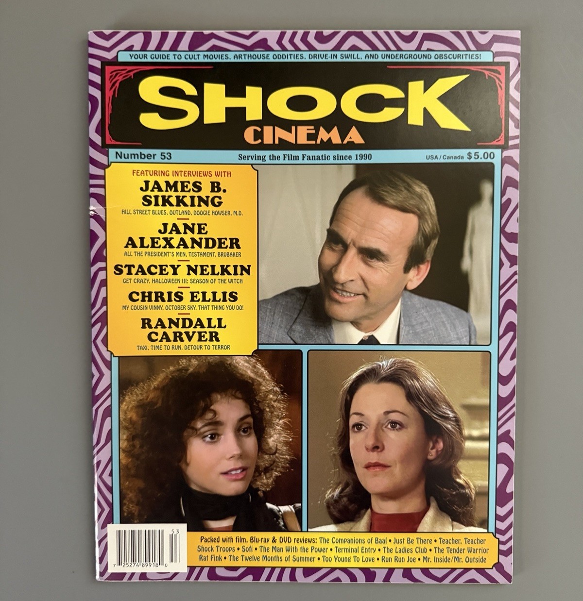Lot 4 Shock Cinema Magazines #53-56-57-58 2018 2019 2020 Film Fanatics Cult