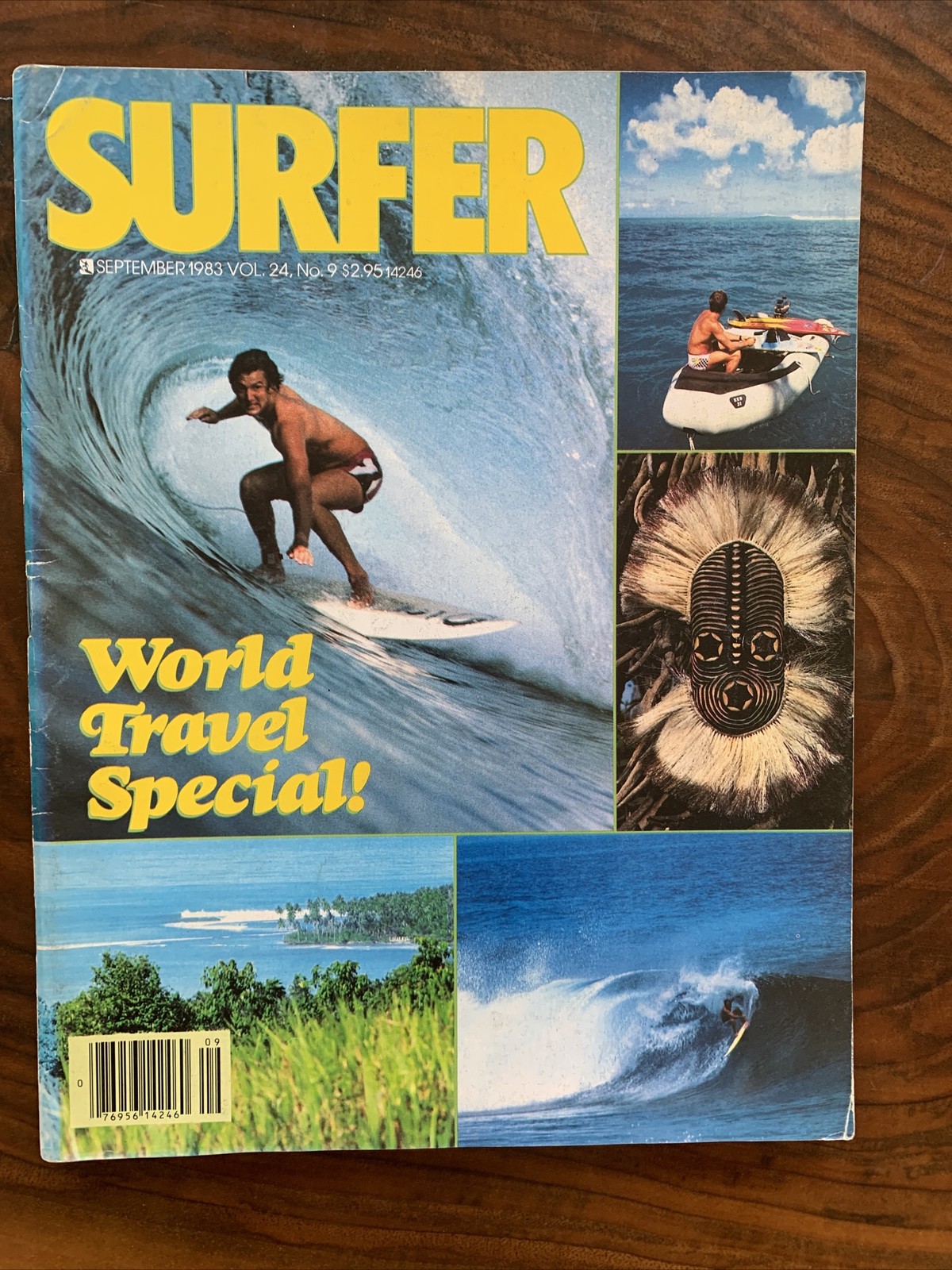 Surfer Magazine Sep 1983 Vol 24 No 9 Caribbean Punalau West Oz El MartilloDurban