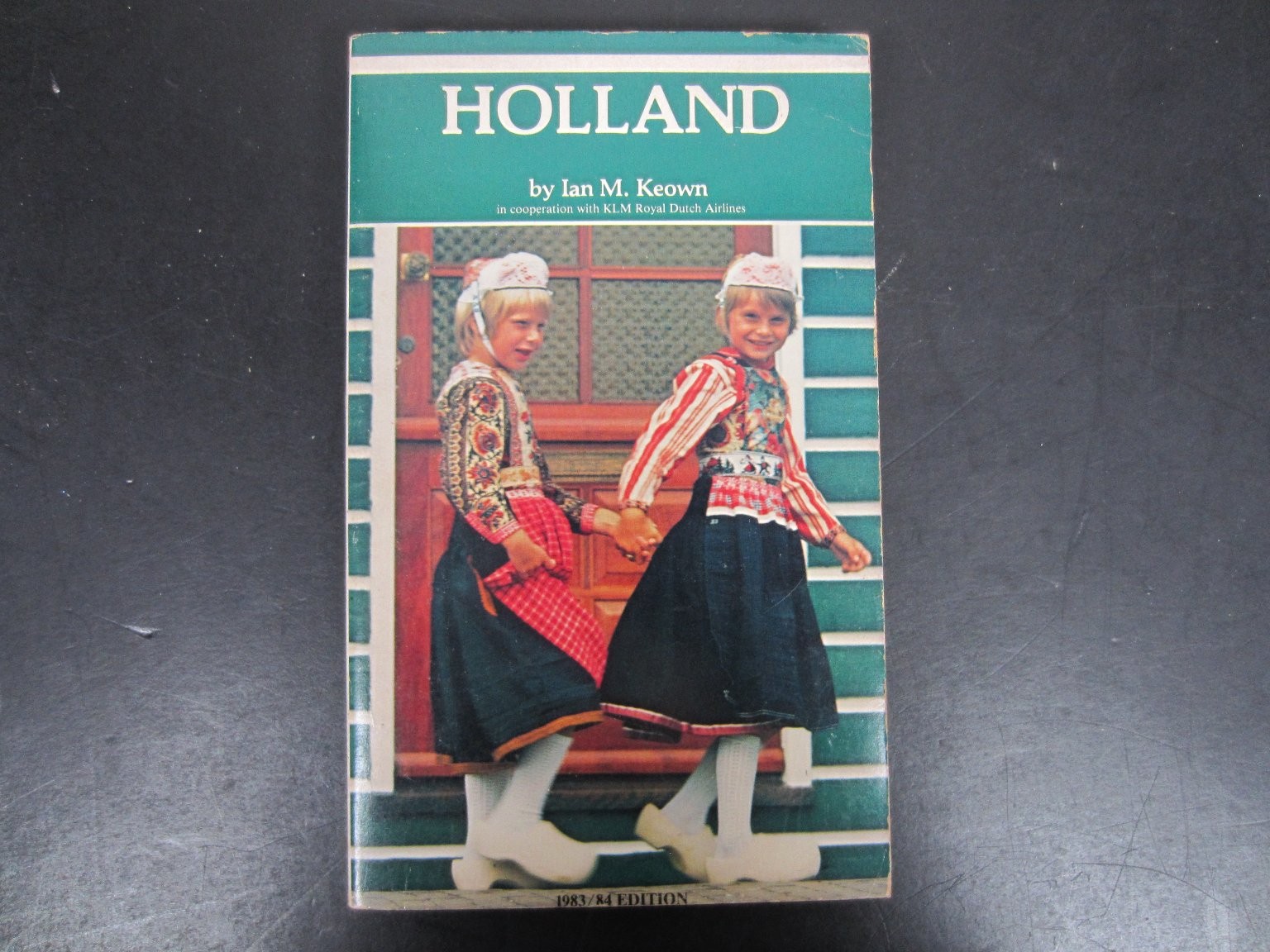 Holland Ian M. Keown 1983/84 Travel Guide KLM Royal Dutch Airlines Vintage PB