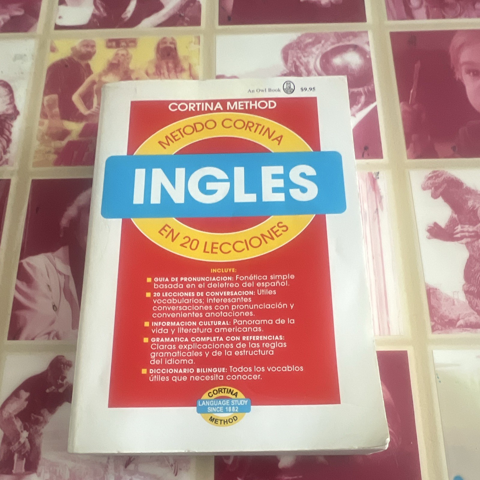 Cortina Method Ingles en 20 Lecciones A1 Beginner Paperback Illustrated 1997