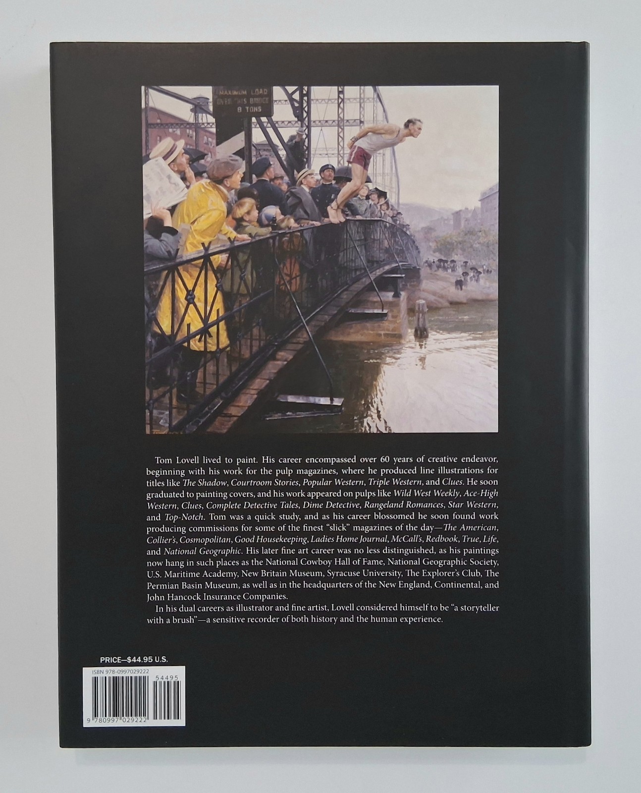 TOM LOVELL ILLUSTRATOR HARDCOVER ART BOOK NEW