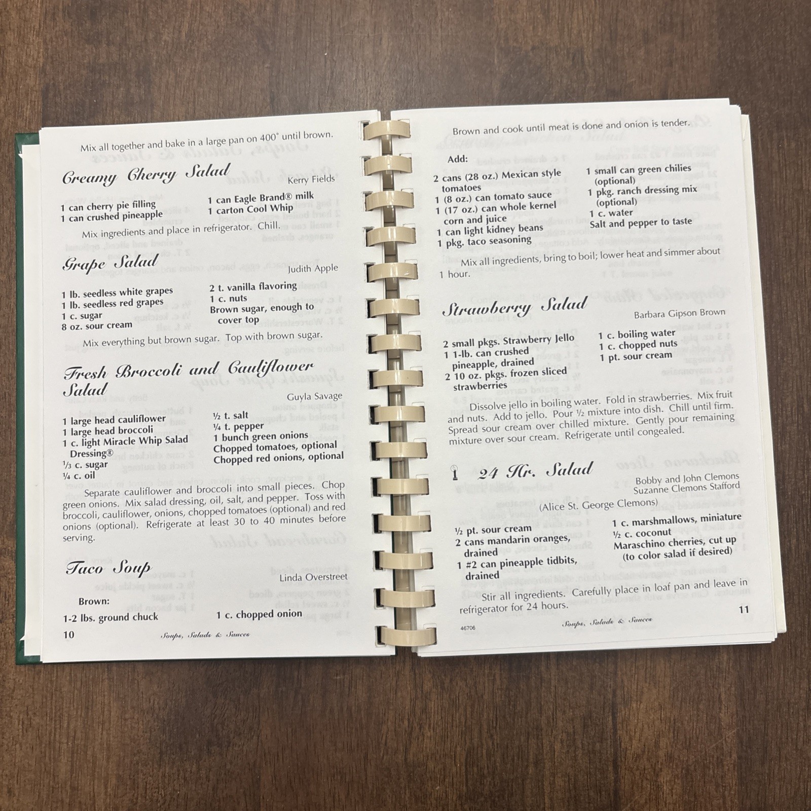 Cookbook Historical Recipes of Granville Tennessee TN Recipes 144 Pages